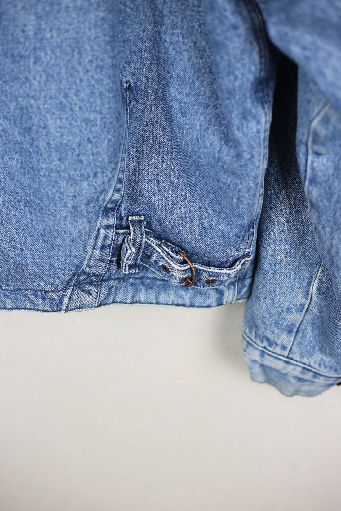 GIACCA DI JEANS SHEARLING   -  L -