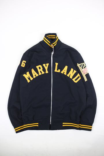 Champion MARYLAND 1970 zip sweatshirt - L -