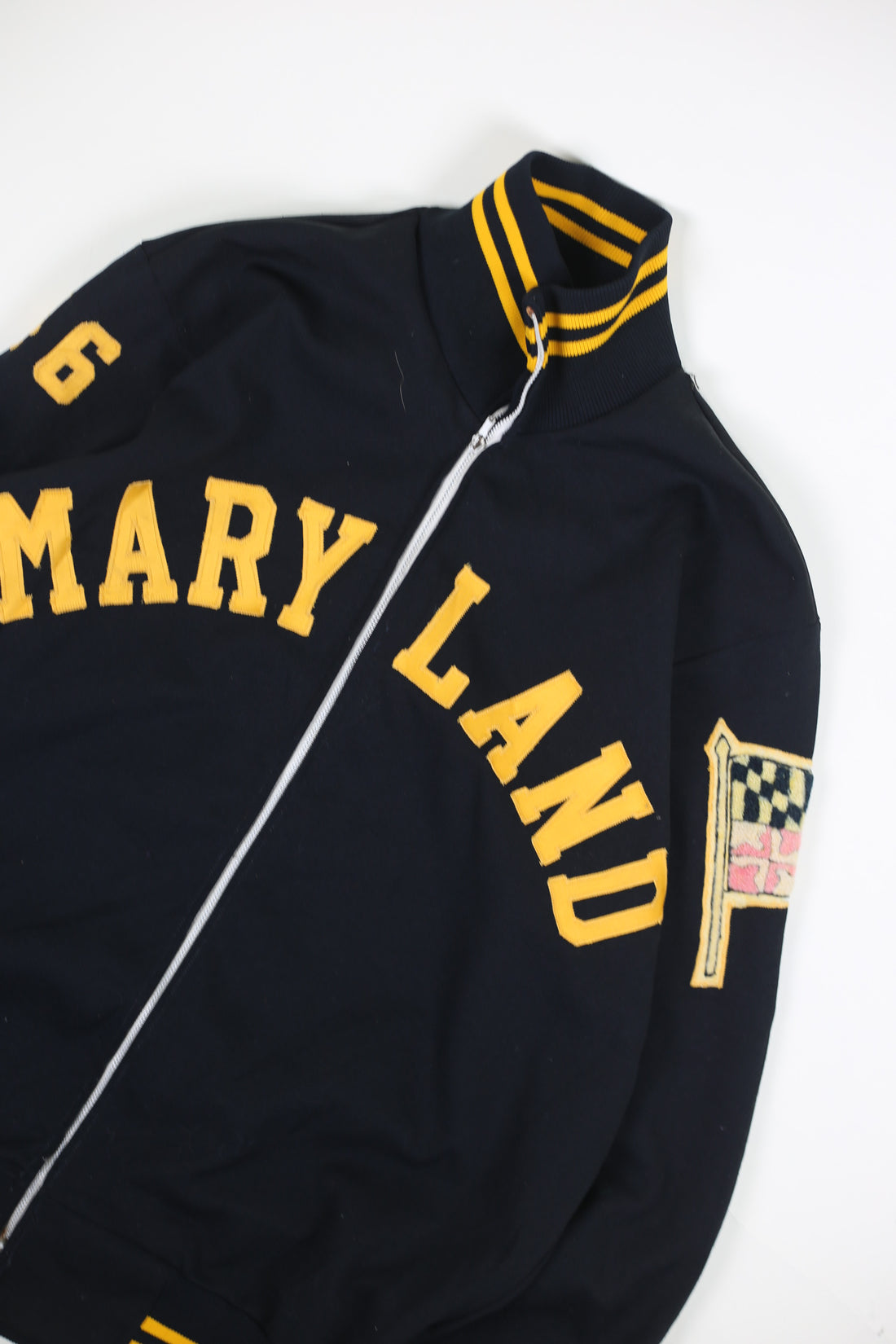 Champion MARYLAND 1970 zip sweatshirt - L -