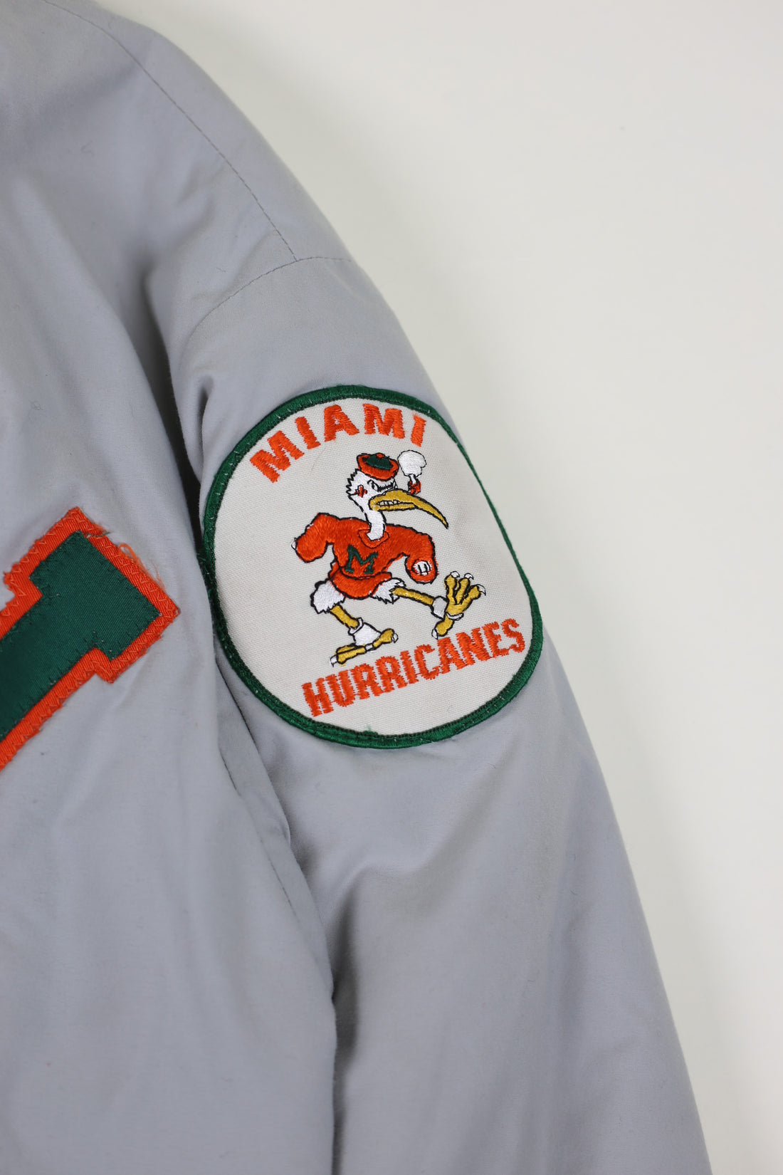 Vintage Miami Hurricanes Bomber - L -