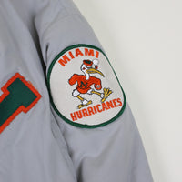 Vintage Miami Hurricanes Bomber - L -