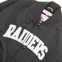 NFL MITCHELL &amp; NESS RAIDERS Bomber Jacket - L -