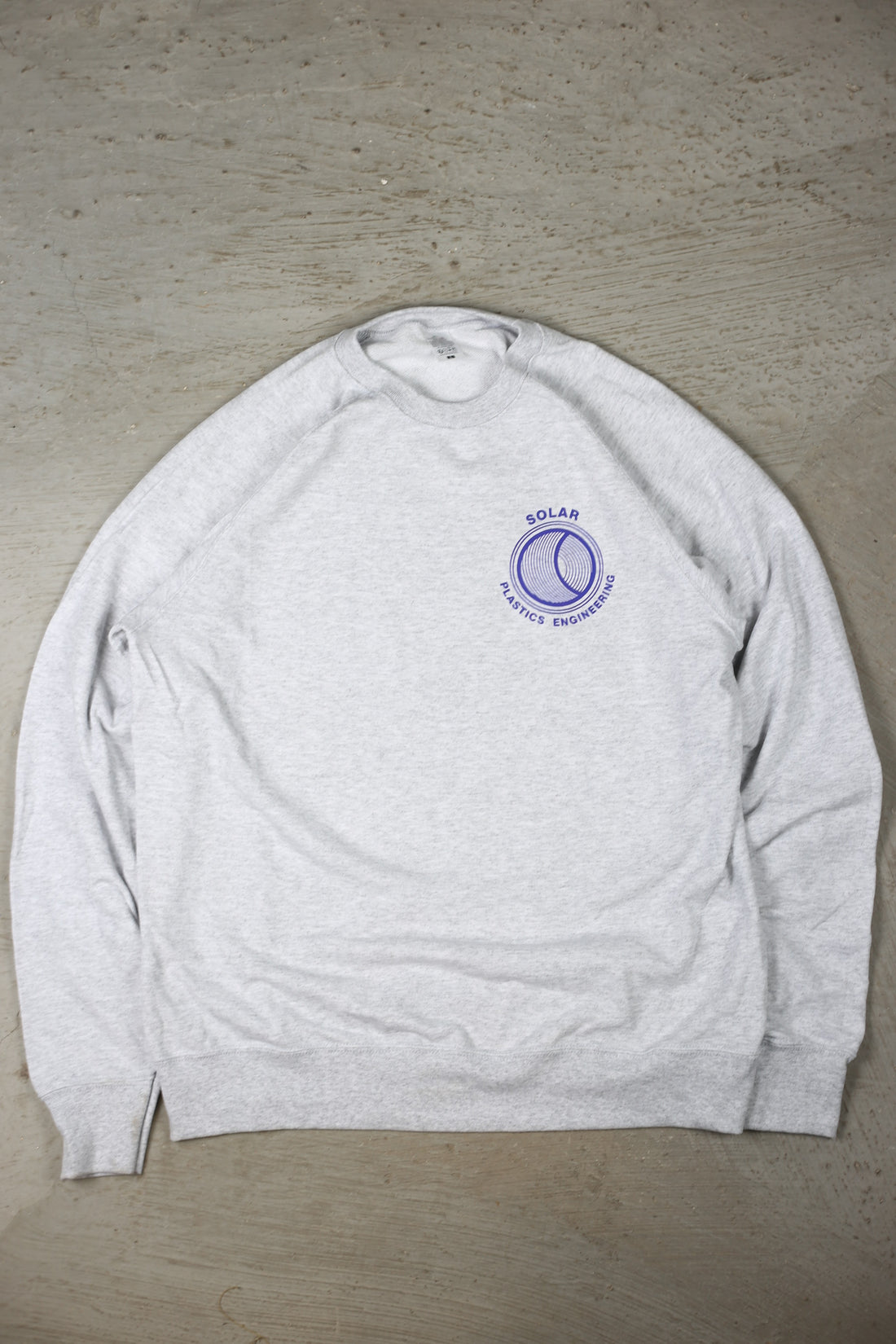 Steve Mcqueen Solar plastic Engineering raglan sweatshirt