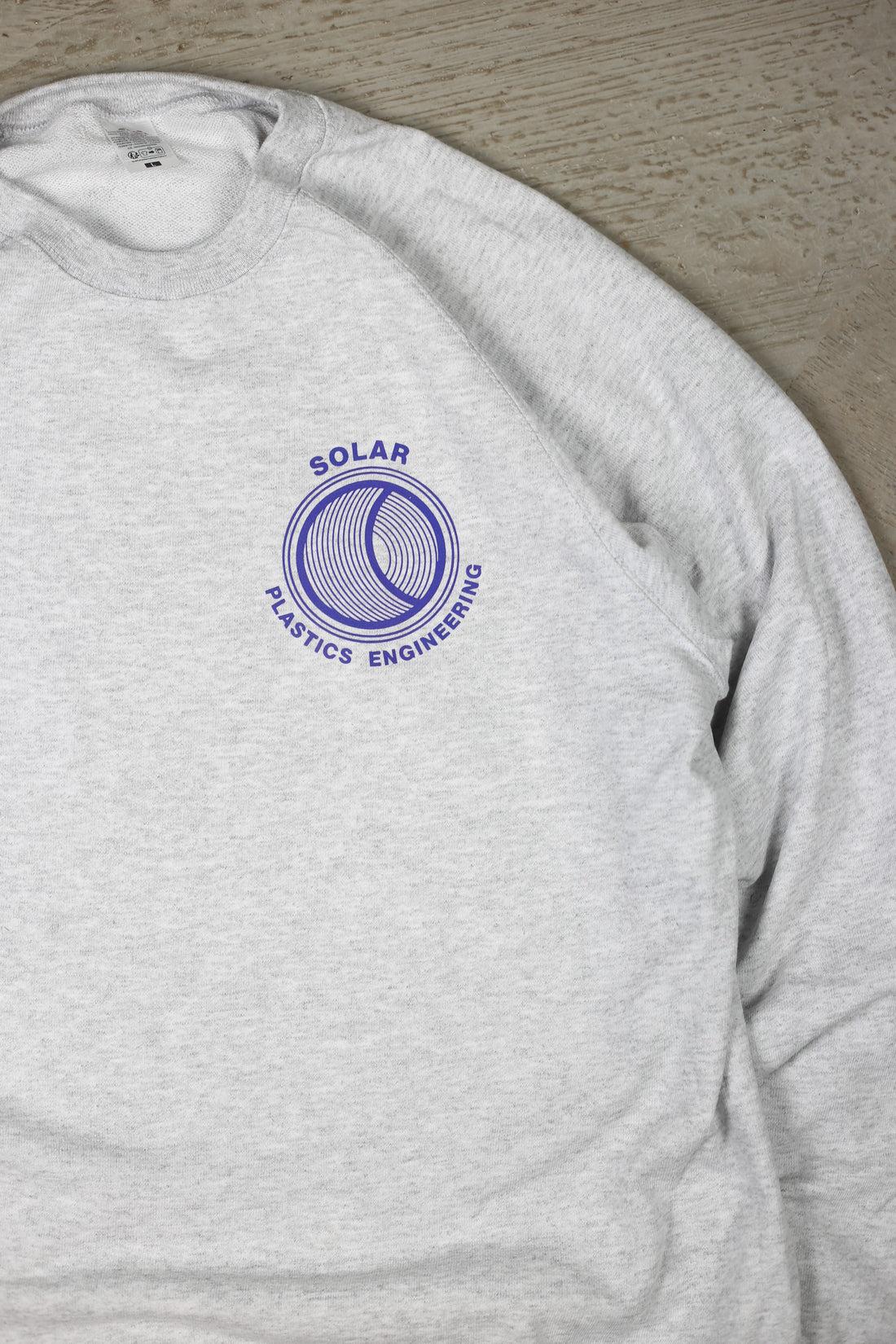 Steve Mcqueen Solar plastic Engineering raglan sweatshirt