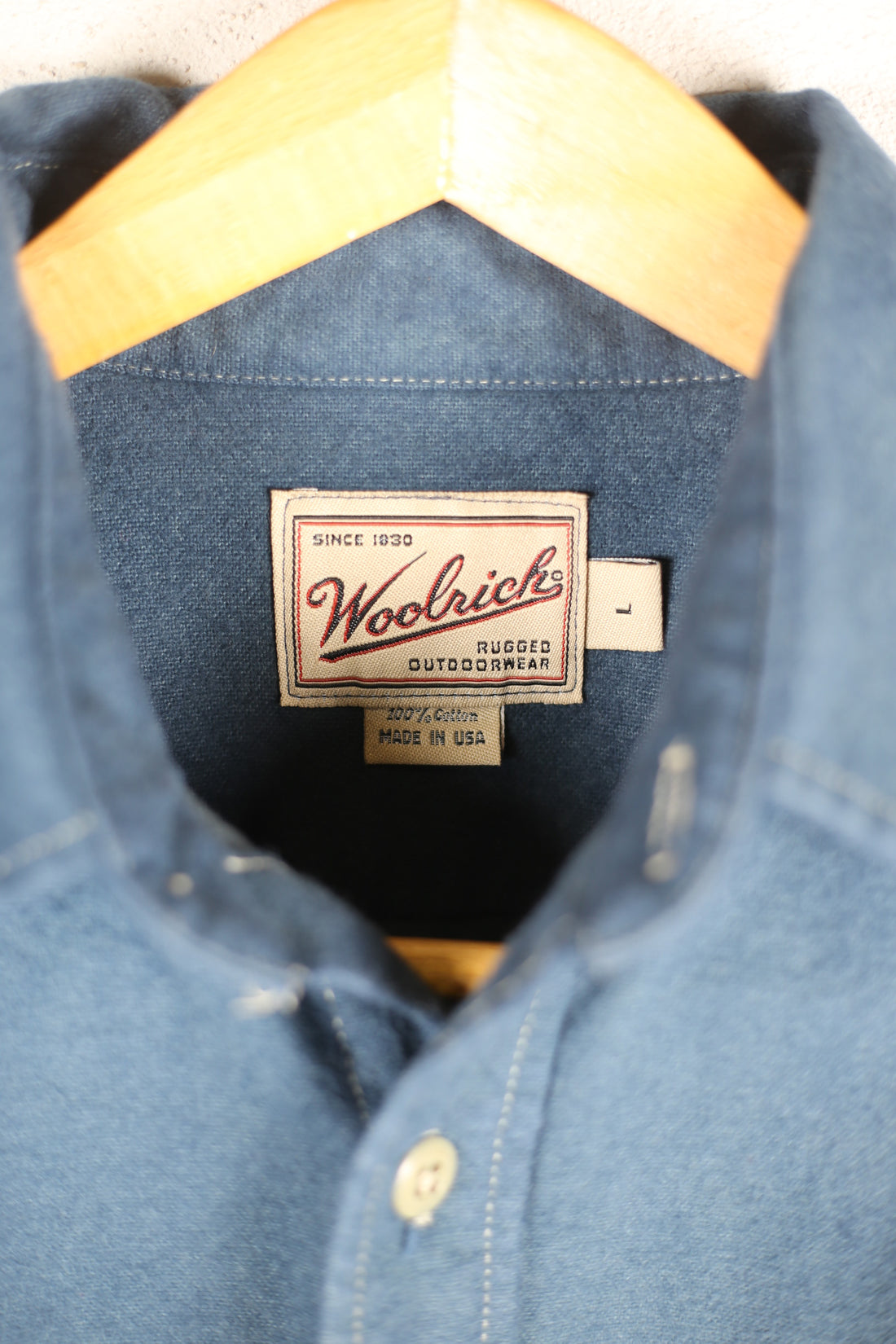 Camicia  WOOLRICH MADE IN USA   - L -