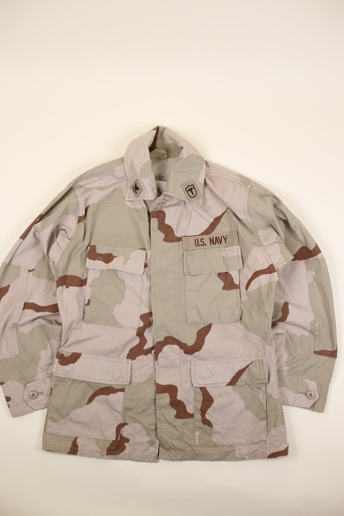 USN DESERT BDU Jacket - M -