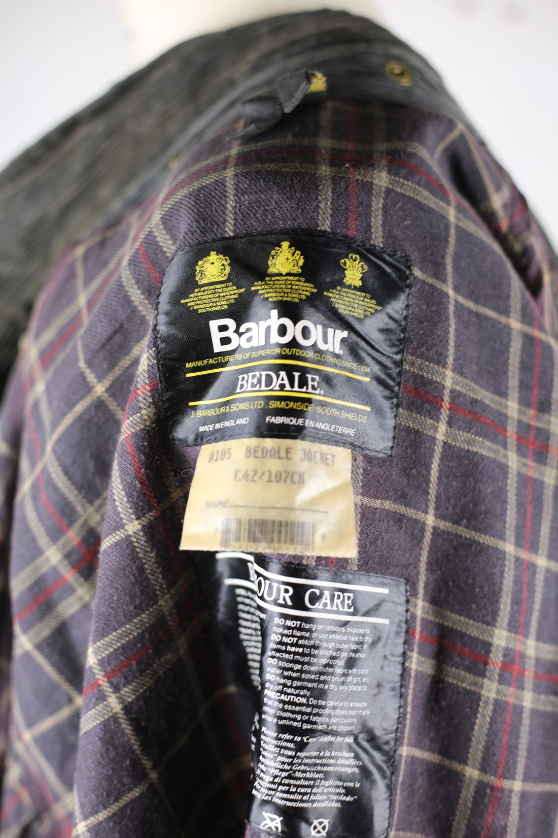 Barbour Bedale  - C42  L -
