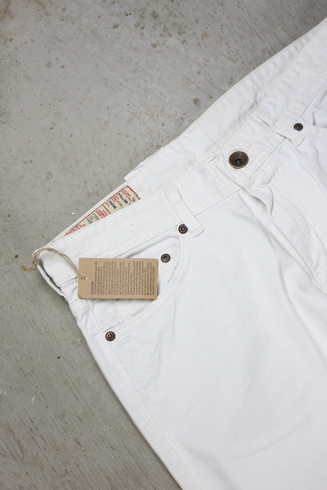 RIFLE JEANS DEADSTOCK    - W34- 48 it -