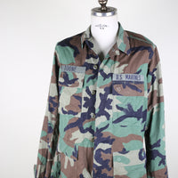 BDU WOODLAND Us Marines Jacket - M -