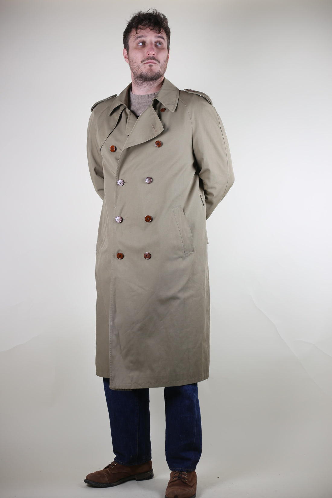 TRENCH VINTAGE  - L  -