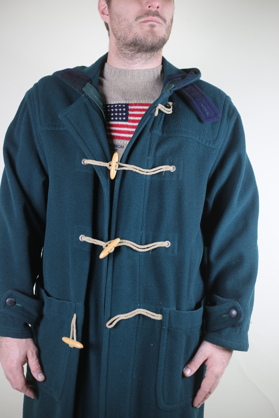 Duffle coat - L -