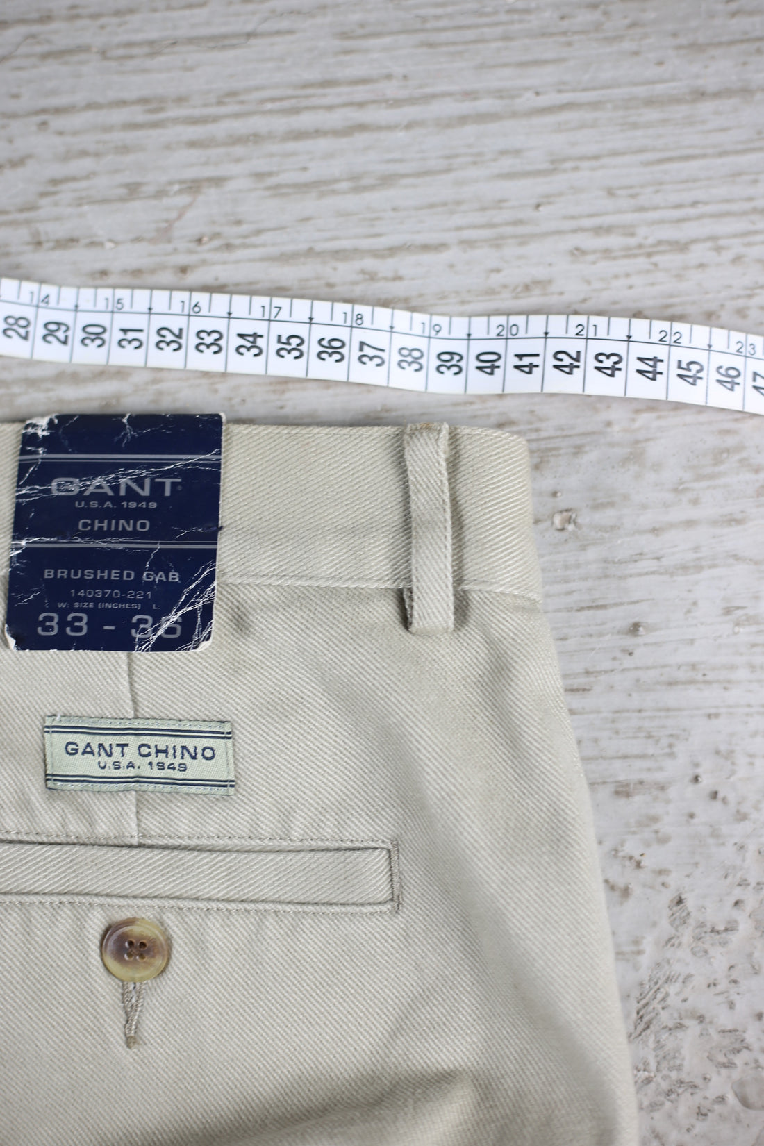GANT CHINO -W33-