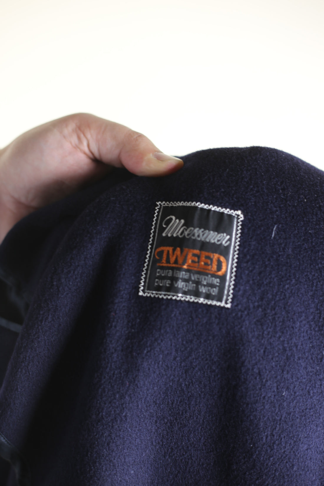 LODEN LANA VERGINE vintage - XL -