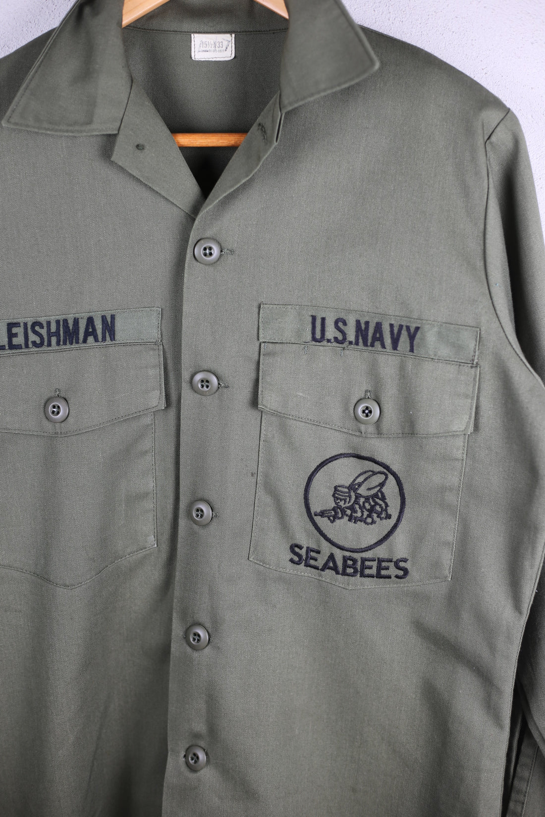 Camicia Og 507 Us NAVY  - M -