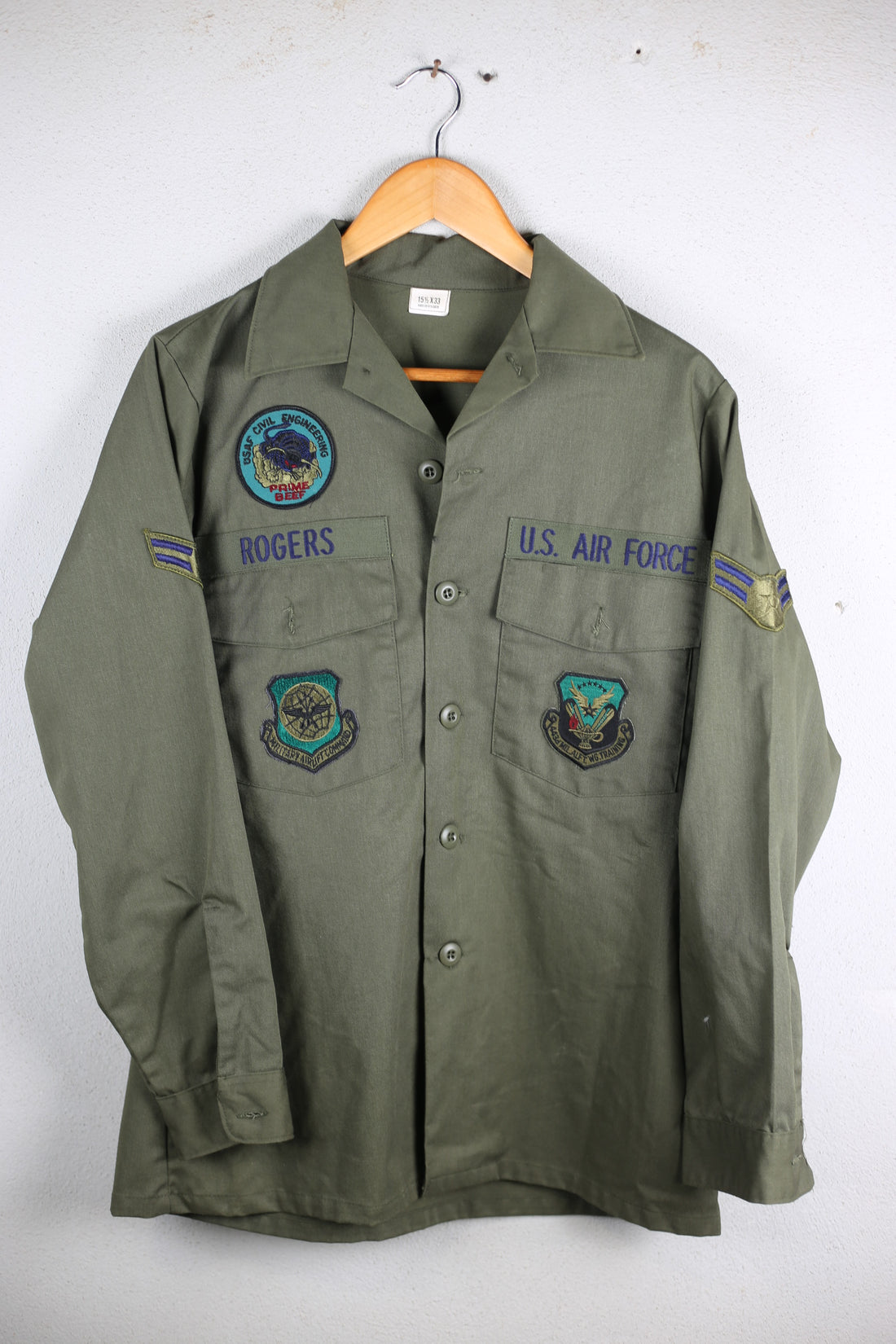 Camicia Og 507 Us AIR FORCE  ( PERSONALIZZABILE )   - M -