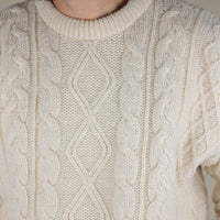 ARAN JUMPER  - XL -