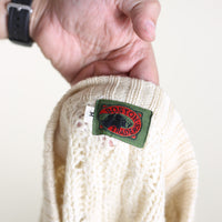 ARAN JUMPER - L -