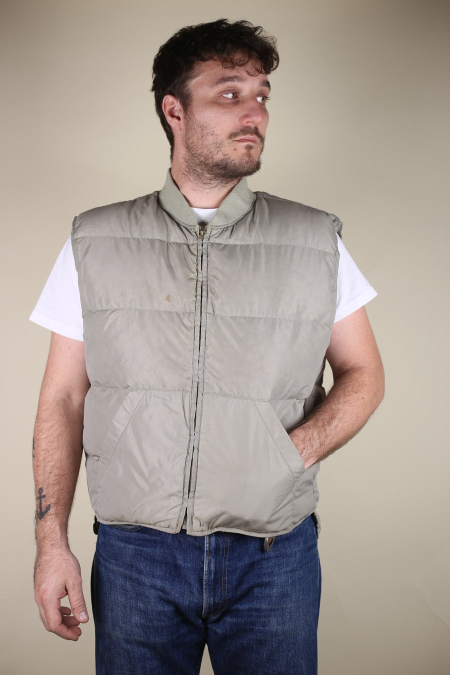 DOWN VEST EDDIE BAUER  - L -