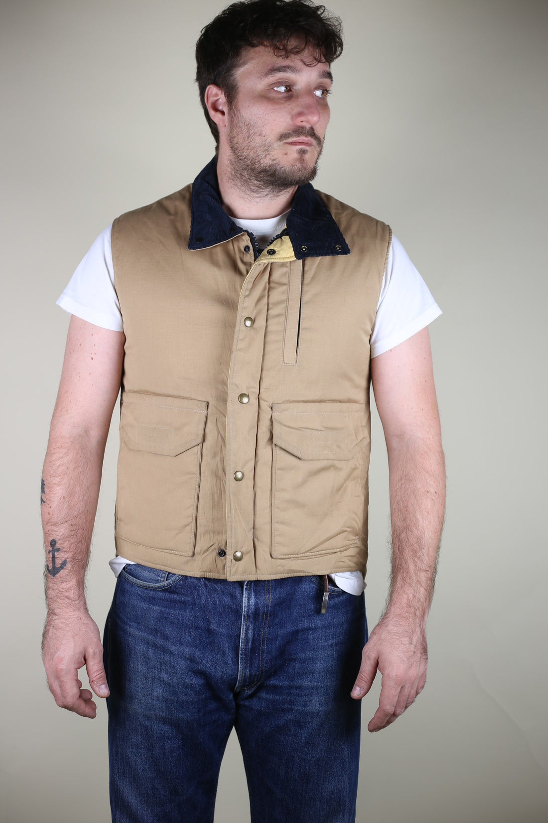 DOWN VEST - M -