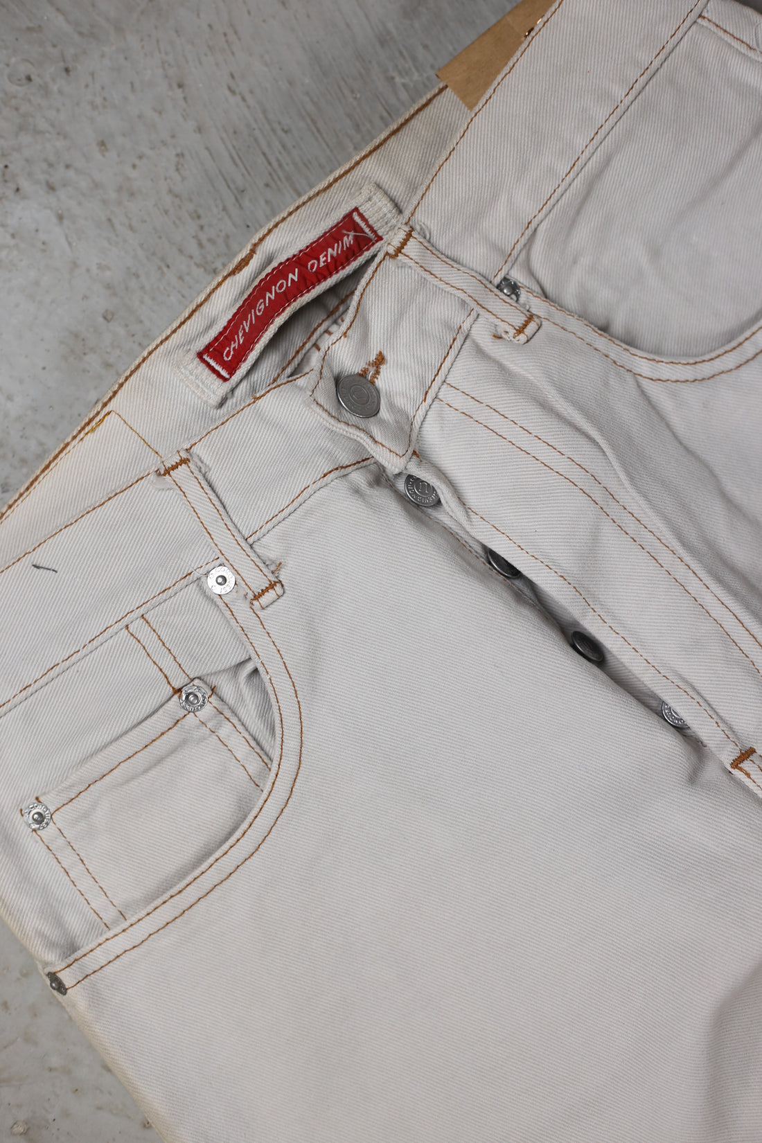 DEADSTOCK CHEVIGNON JEANS - W31 44/46 IT -