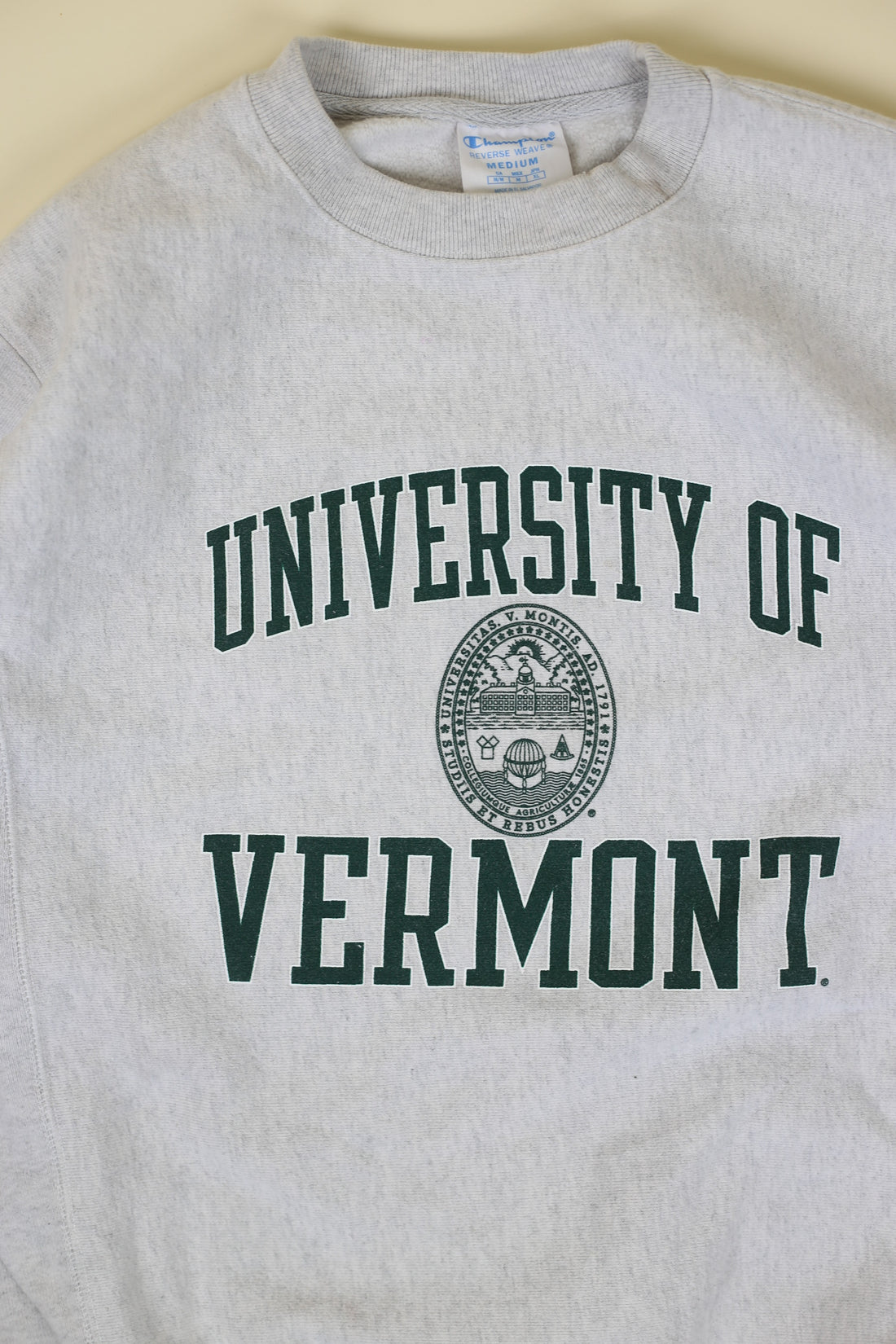 Felpa college  CHAMPION VERMONT     -  M -