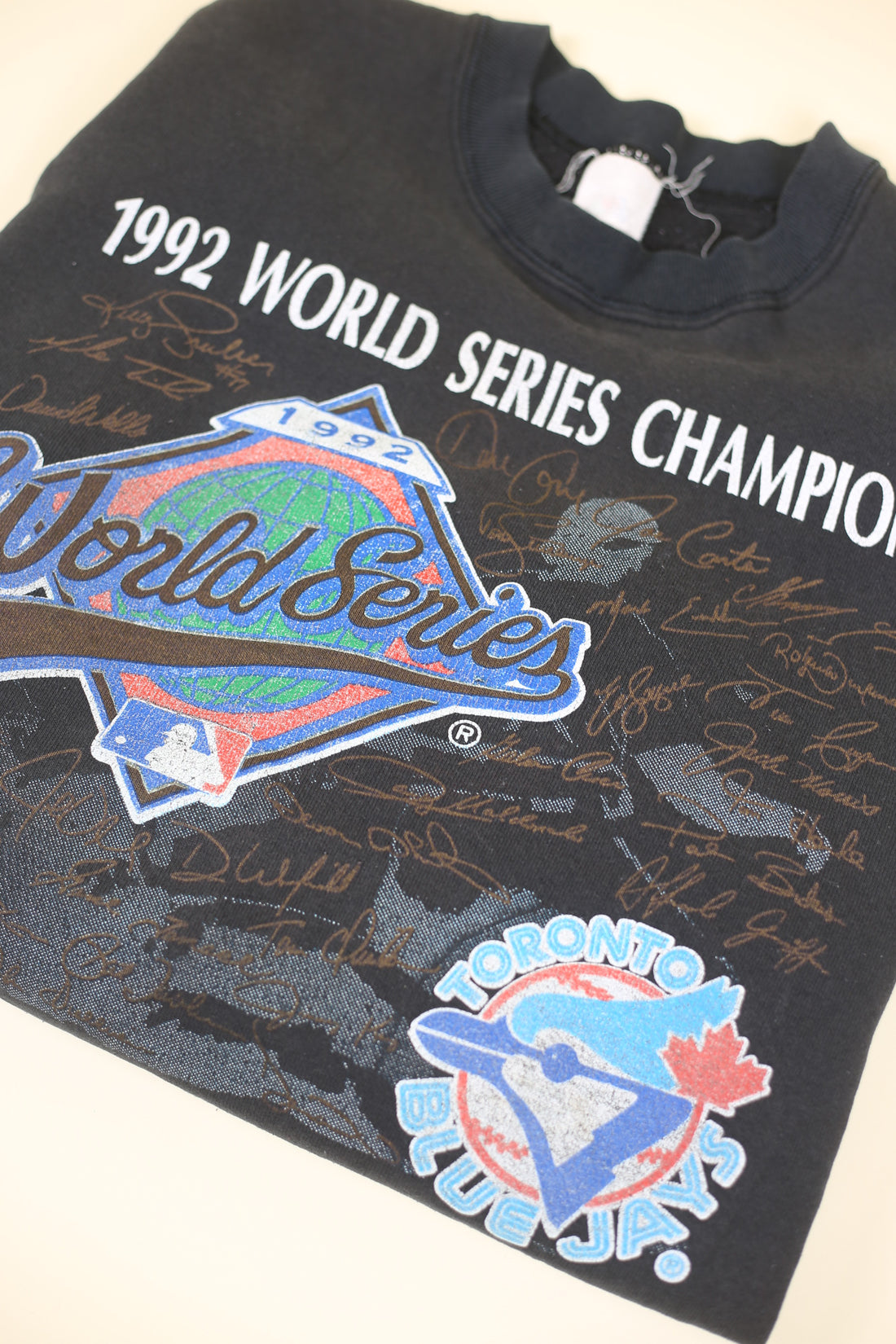 Felpa  1992 WORLD SERIES MADE IN USA FRUIT OF THE LOOM        - L -