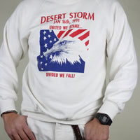 Us Army Sweatshirt Made in USA Desert Storm - XL -