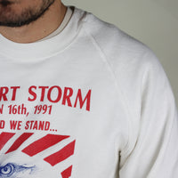 Us Army Sweatshirt Made in USA Desert Storm - XL -