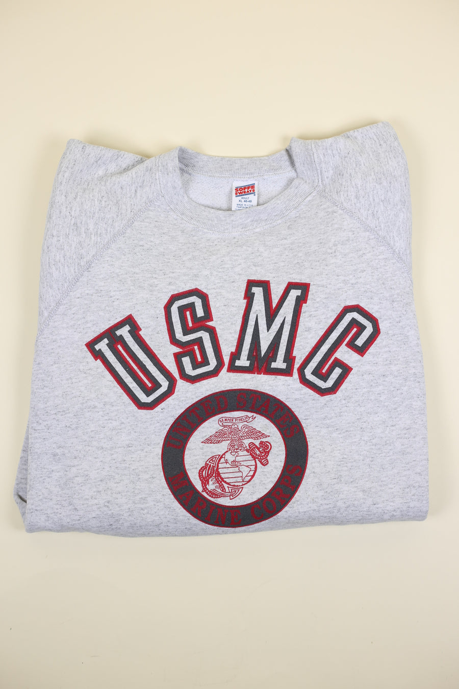 Felpa Raglan USMC MADE IN USA    -  XL -