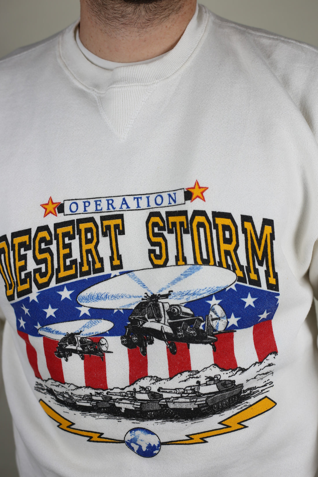 Us Army Desert Storm sweatshirt - L -