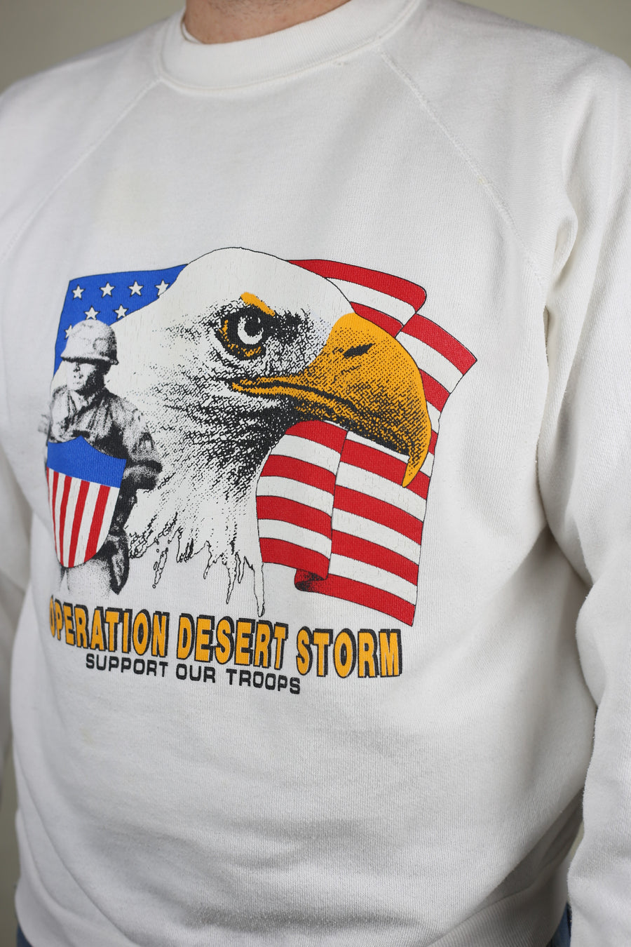 Us Army Desert Storm sweatshirt - L -