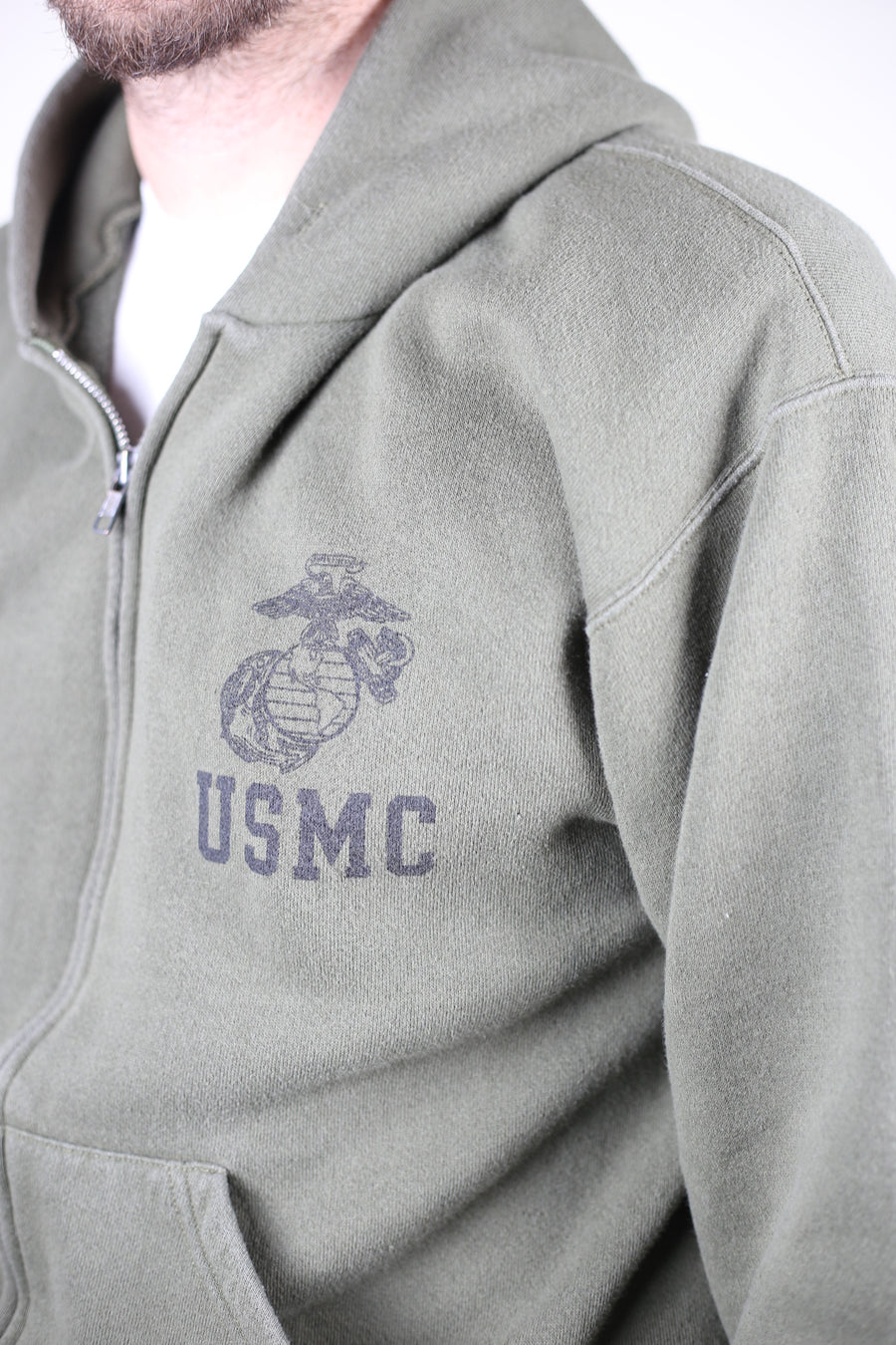 USMC Training Zip Up Sweatshirt
