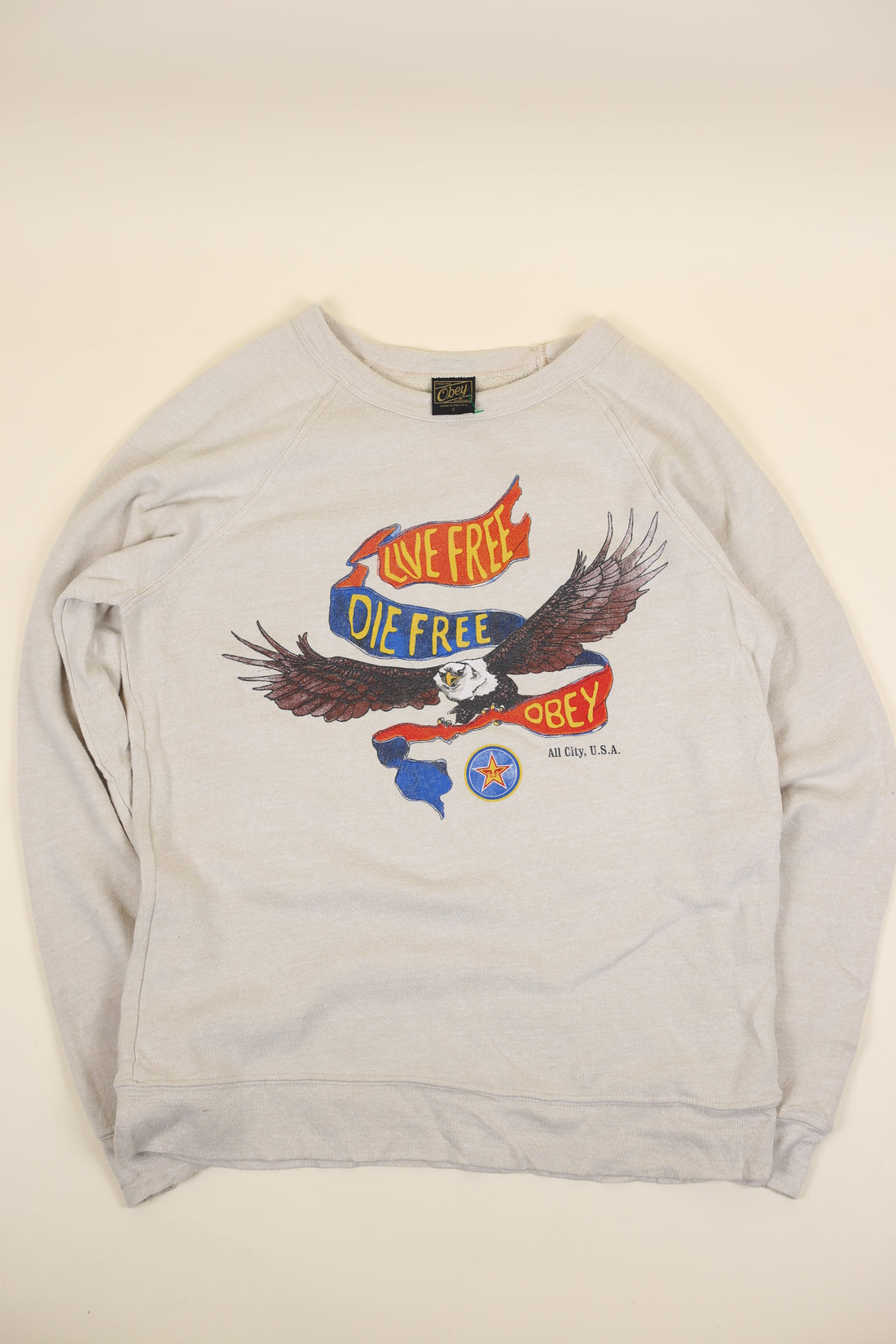 Felpa  Obey Made in Usa  - S -