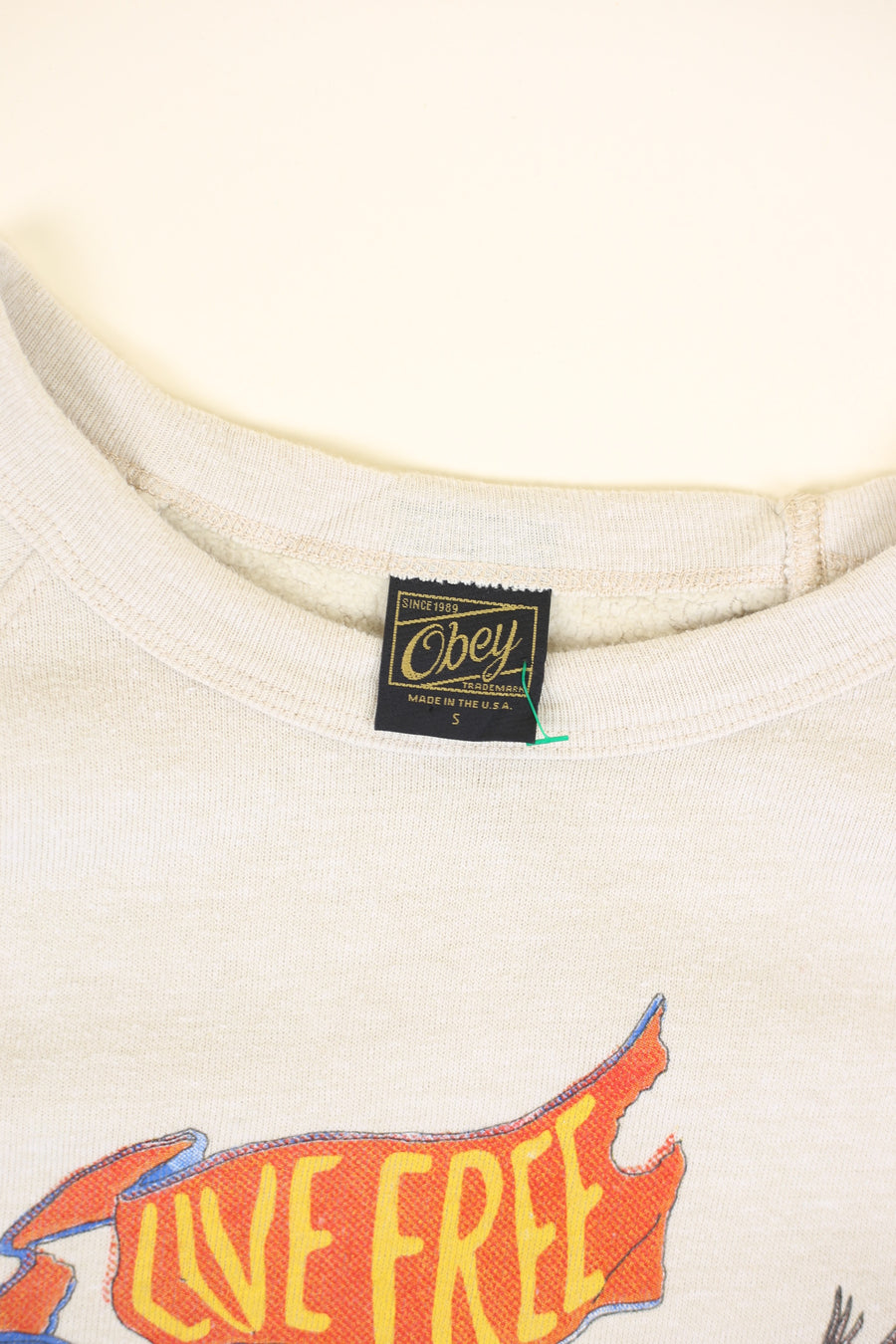 Felpa  Obey Made in Usa  - S -