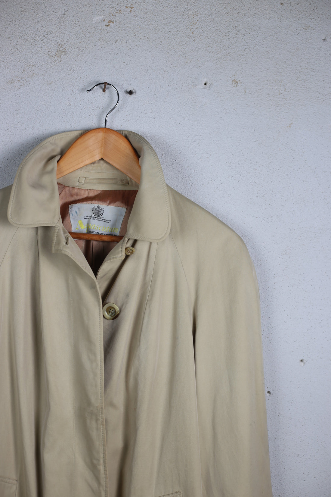 TRENCH AQUASCUTUM DONNA   - M -