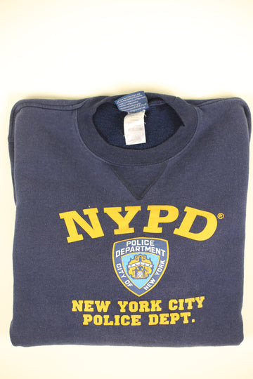 NEW YORK POLICE DEPT. Sweatshirt - L -