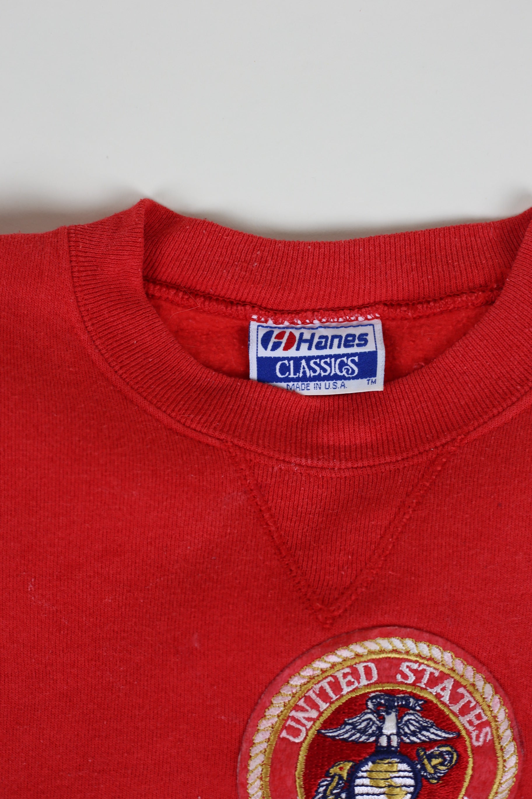 Official USMC Marine Corps PT Sweatshirt Vintage Men's S Made In USA - Foto 5