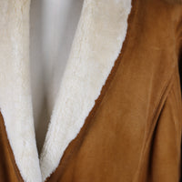 Sheepskin SHEARLING real leather WOMEN - M -