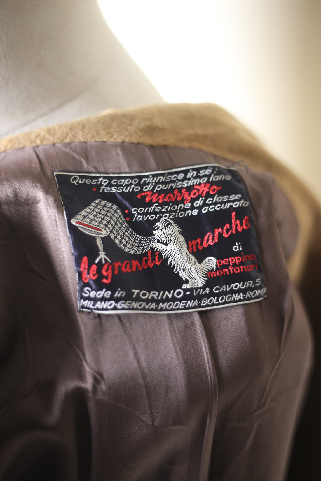 CAPPOTTO MONOPETTO   Vintage -  L -