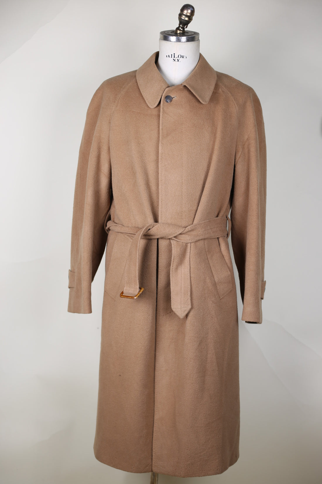 LODEN ALPACA   Vintage -  L -