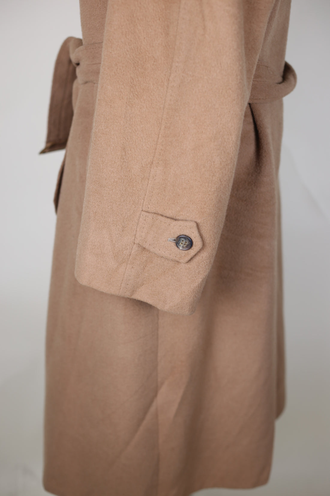 LODEN ALPACA   Vintage -  L -