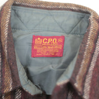 Plaid shirt -XL-