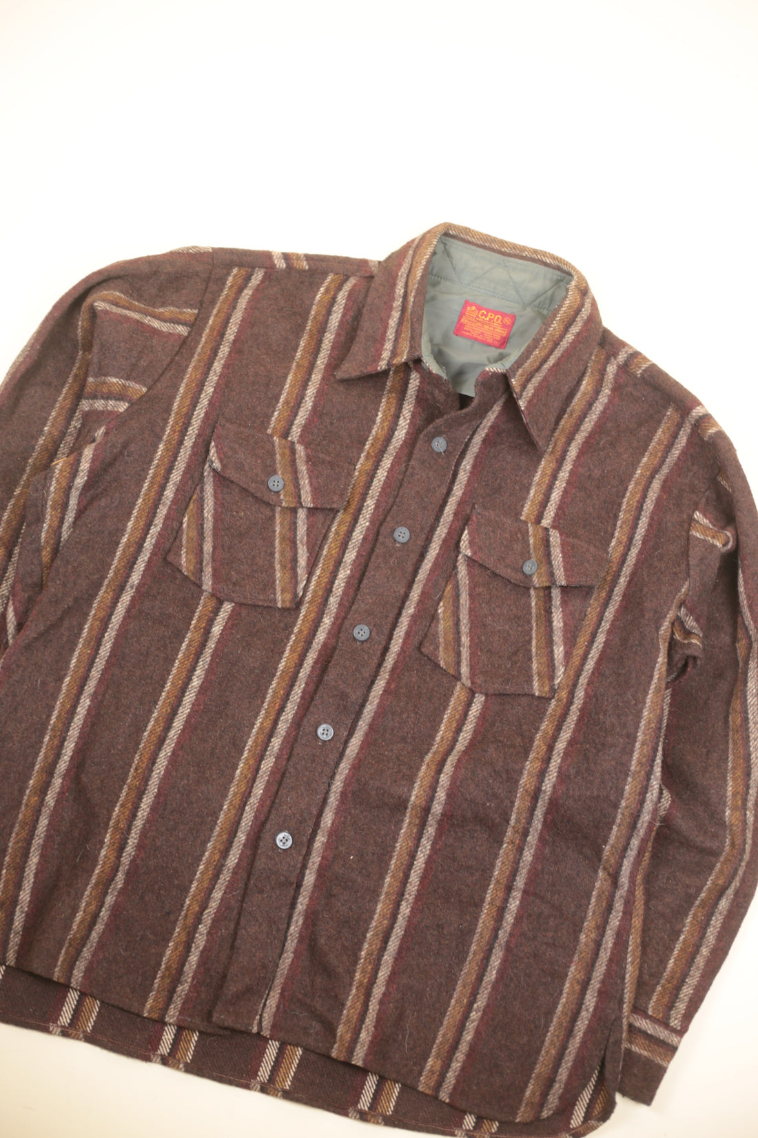 Plaid shirt -XL-