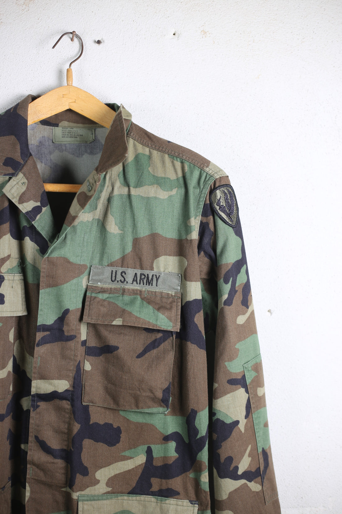 GIACCA BDU CAMOUFLAGE  WOODLAND  Us  AIR FORCE   -   L - ( PERSONALIZZABILE )