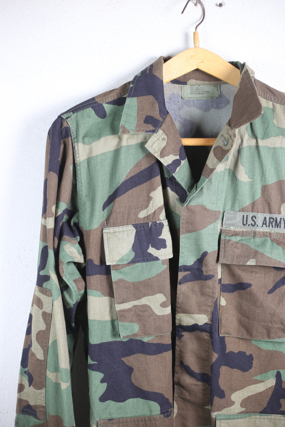 GIACCA BDU CAMOUFLAGE  WOODLAND  Us  AIR FORCE   -   L - ( PERSONALIZZABILE )