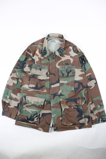 BDU WOODLAND Us Army camouflage jacket - L -