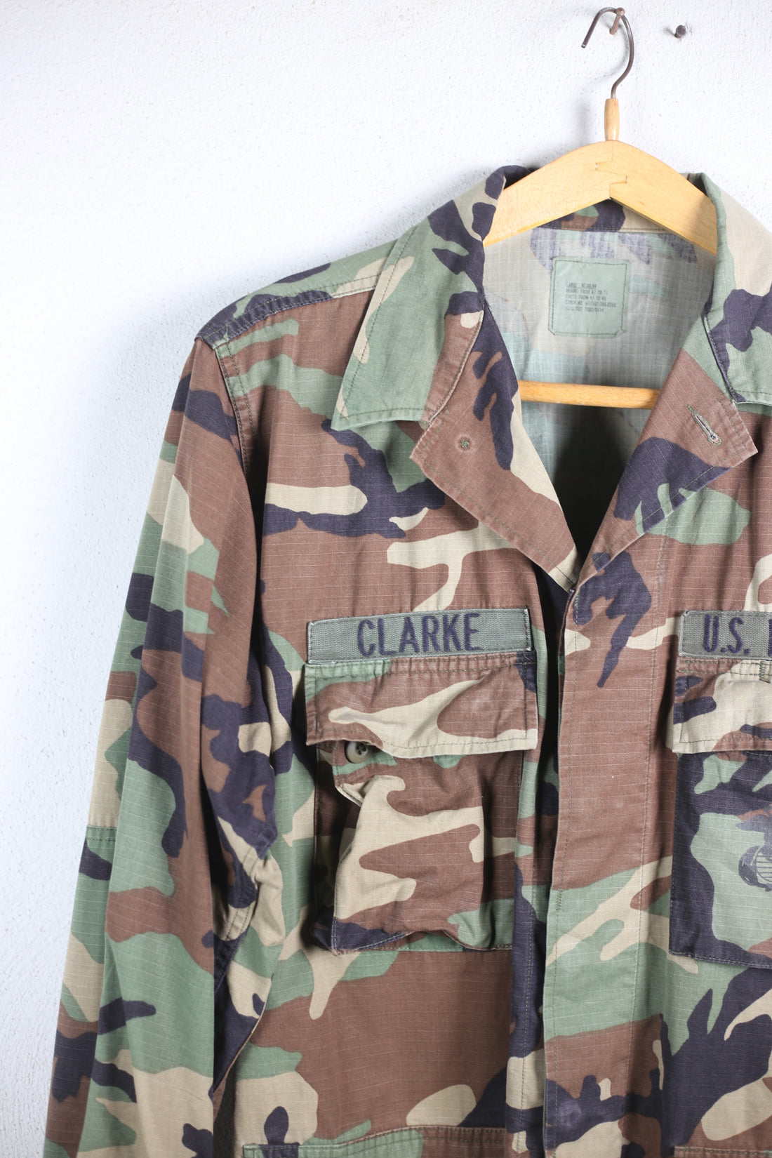 Giacca camouflage  Bdu US Marines - XL -   (personalizzabile)