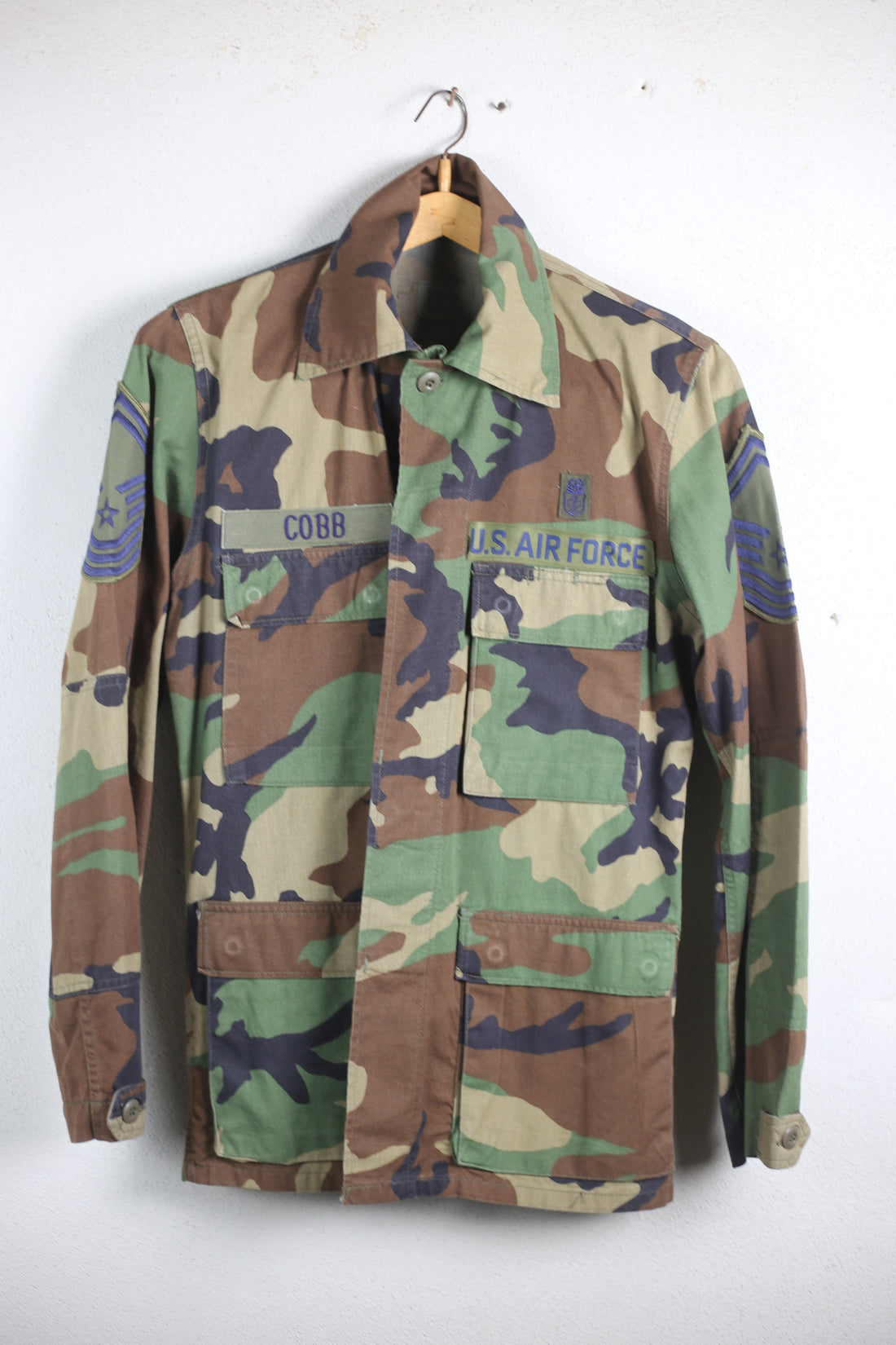 Giacca BDU WOODLAND  US AIR FORCE-  M - (SMALL REGULAR USA)