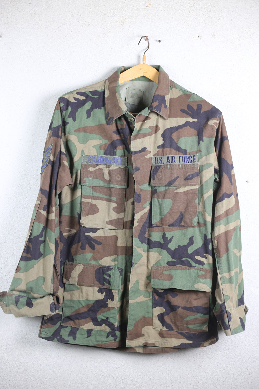 GIACCA BDU CAMOUFLAGE DESERT  WOODLAND  US Air Force -   L -