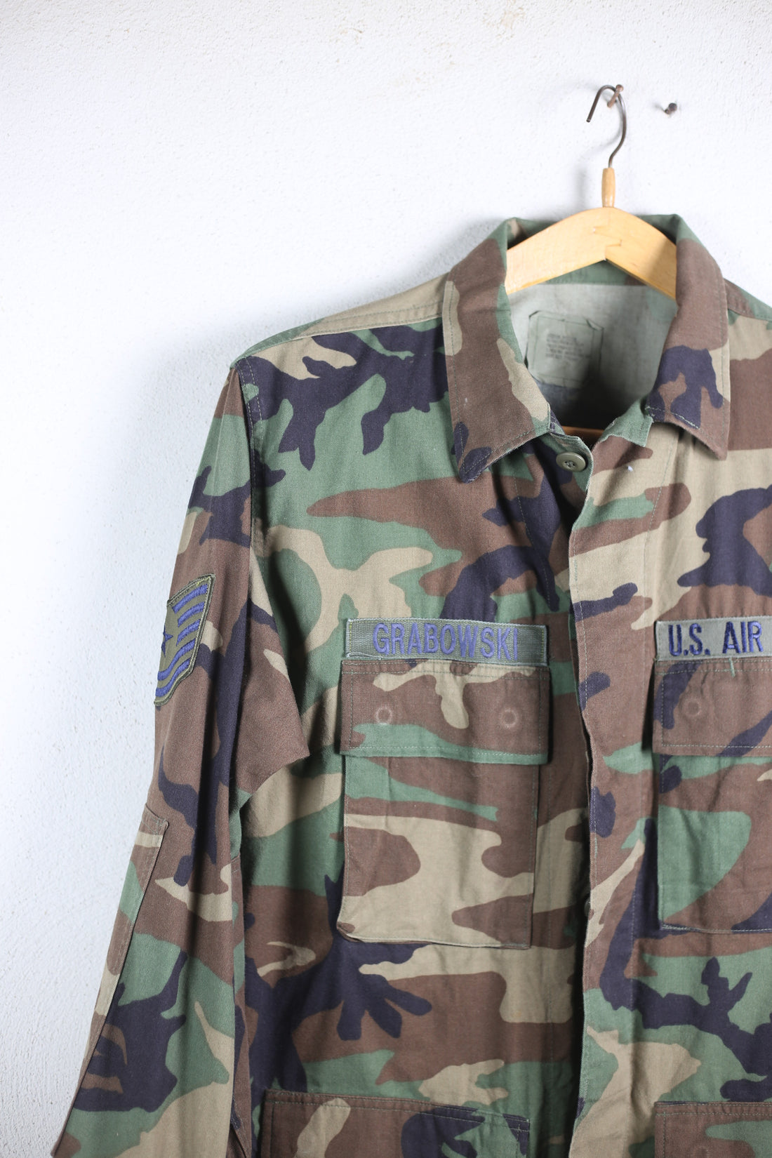 GIACCA BDU CAMOUFLAGE DESERT  WOODLAND  US Air Force -   L -